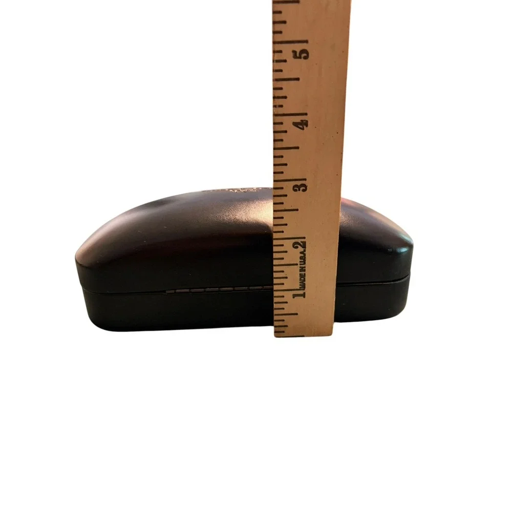 Coach New York Black Hard Clam Shell Eye Glasses Sunglasses Case